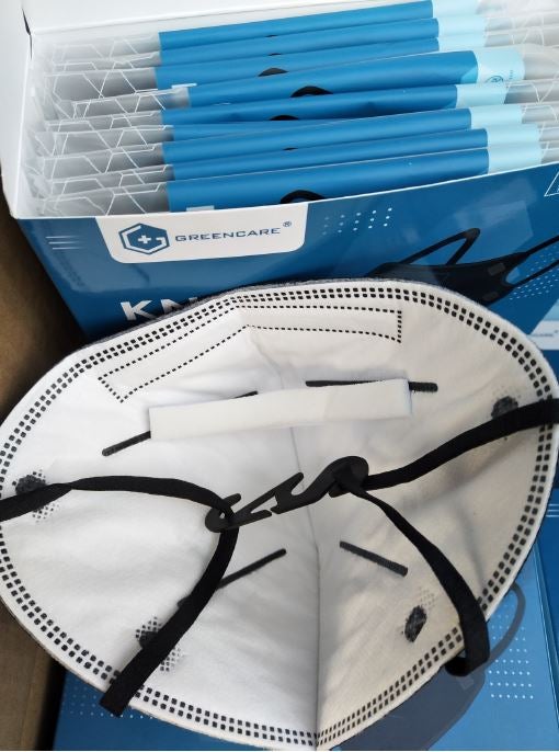 KN95 Black Face Mask FDA/CDC APPENDIX A APPROVED (20 Pack)