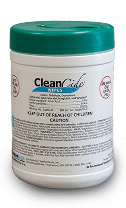 CleanCide by Wexford Labs Disinfectant Wipes (160 Count) $9.99