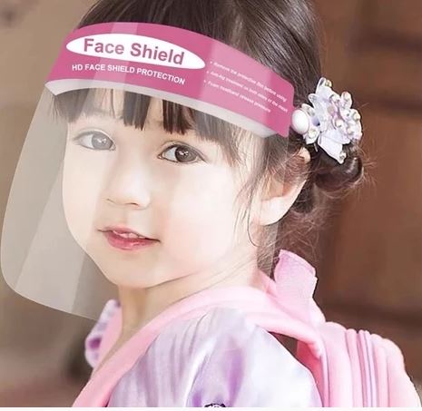 Face Shield - Kids (Blue or Pink)