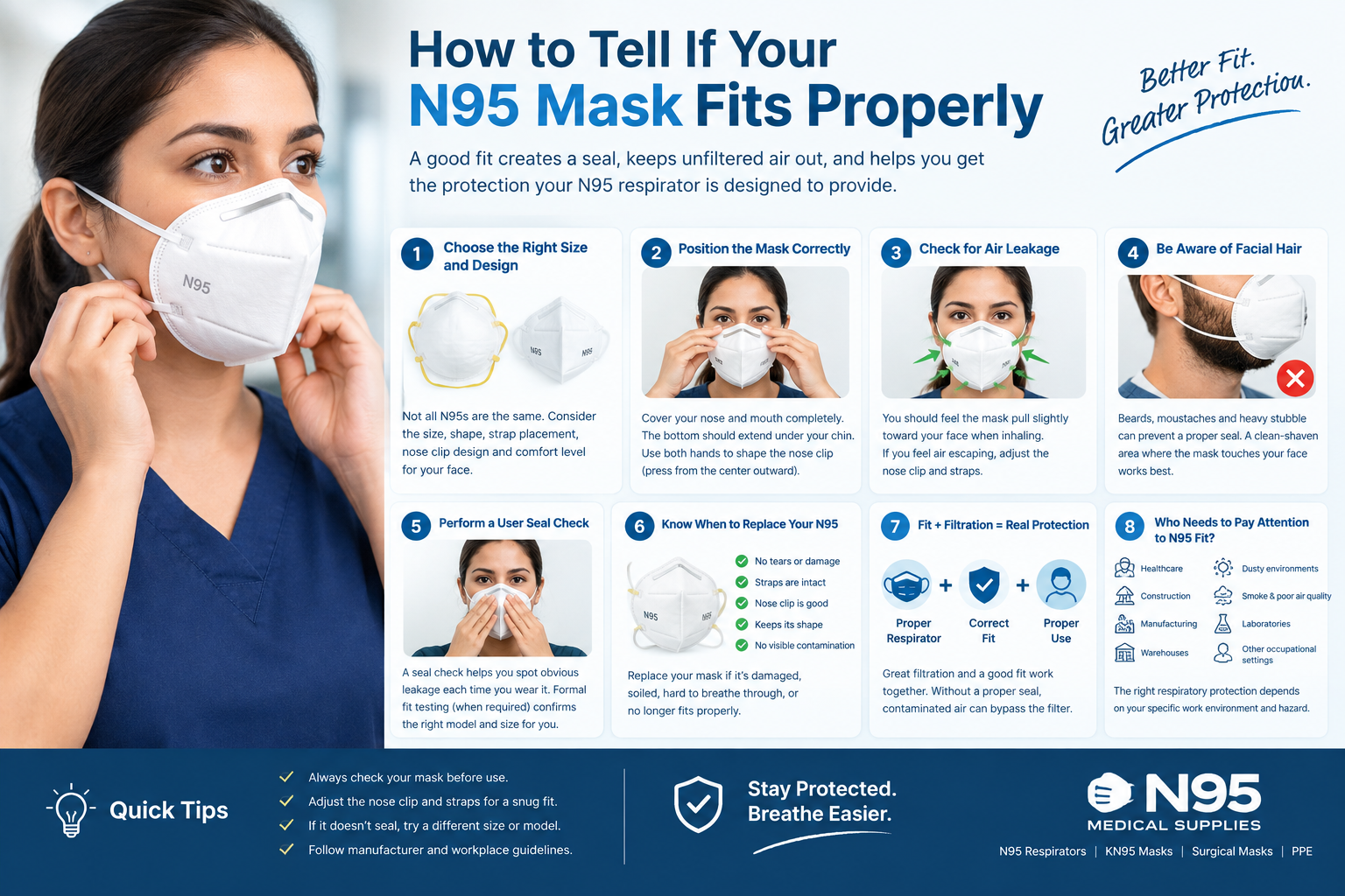 How to Tell If Your N95 Mask Fits Properly: A Practical Guide