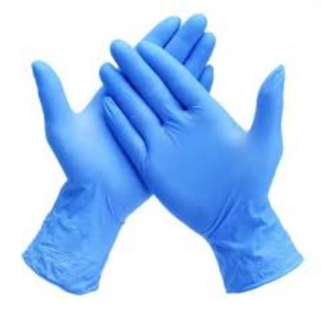 Blue Nitrile Exam Gloves - Medical Grade 4mm