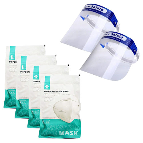 DEAL OF DAY - PROTECTION VALUE PACK - PPE $29.99 (55% off)