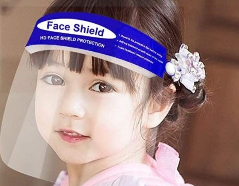 Kids Blue Face Shield