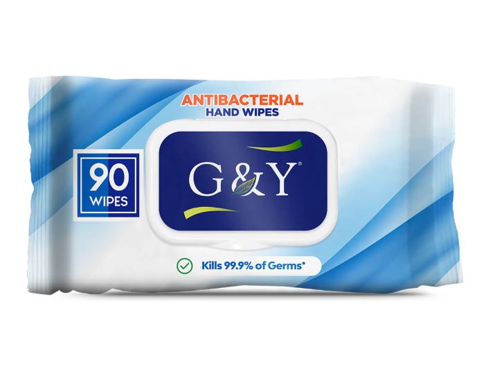 G&Y Antibacterial Hand Wipes
