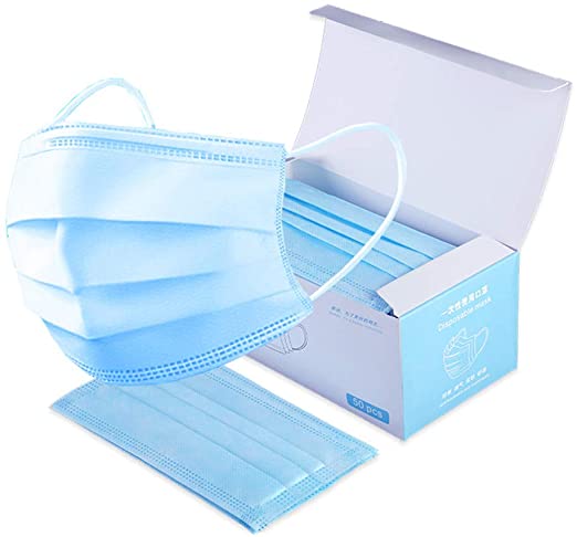 50pcs Disposable 3 Ply Face Mask Supplier, Exporter from United